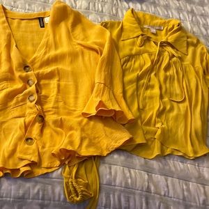 bundle of two blouses